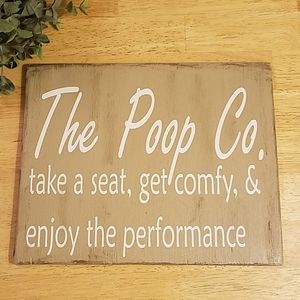 CLOSING Wall Hanging Wooden Sign